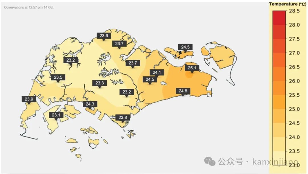 雷雨突袭新加坡!多个地方淹水至脚踝、气温仅23℃,未来几天还将继续下