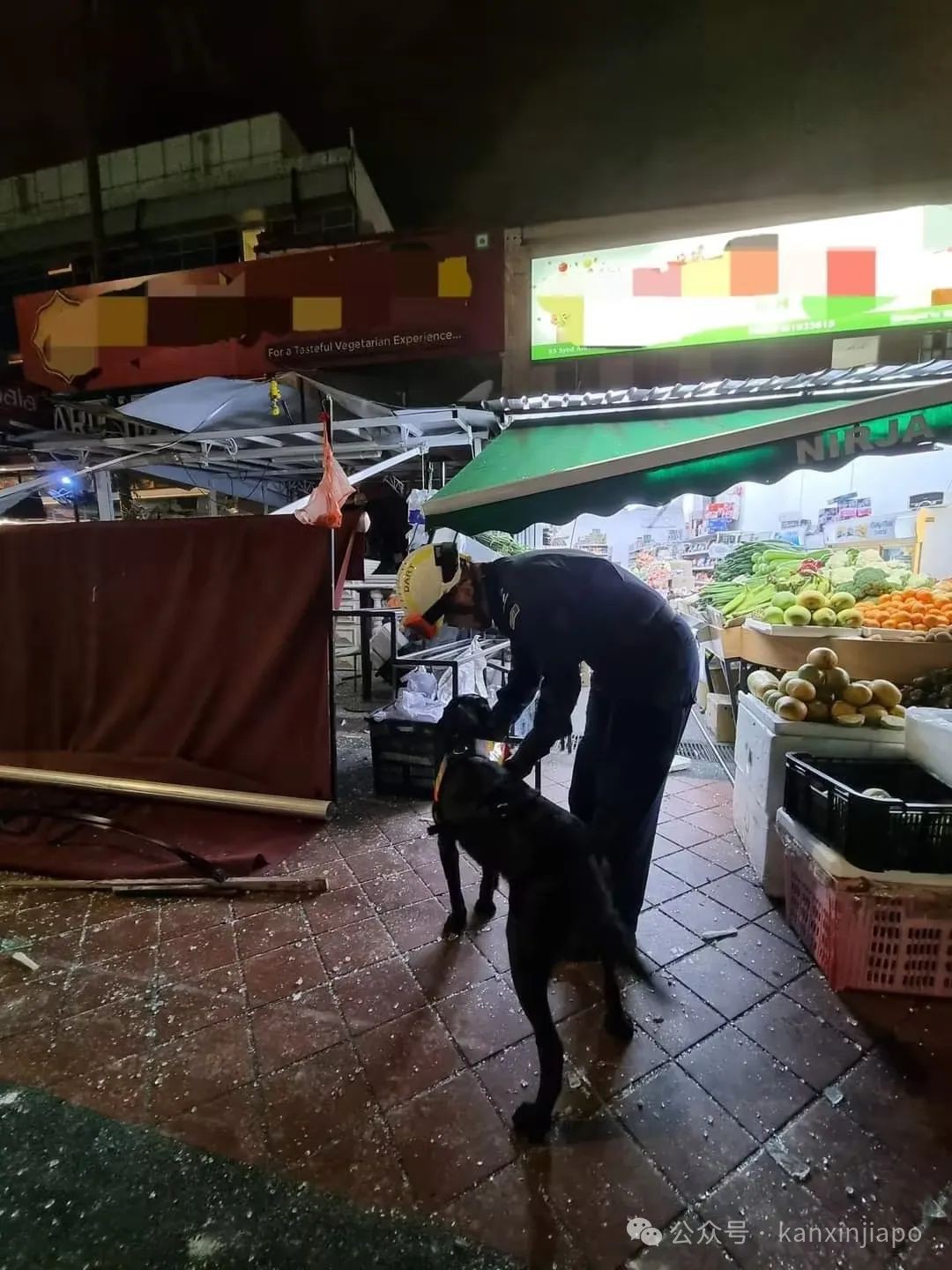 小印度又出事!两座店屋深夜倒塌!多人受伤