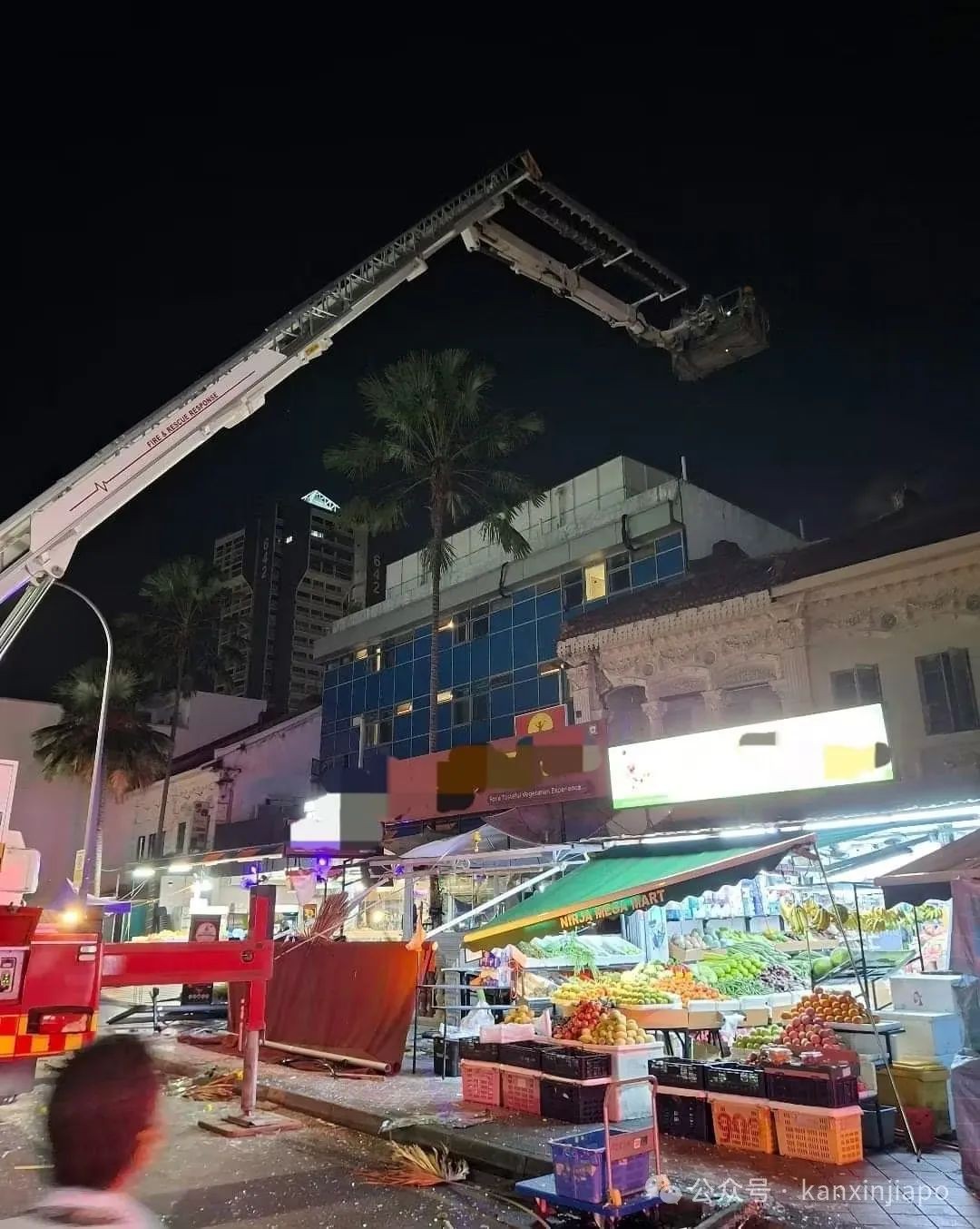 小印度又出事!两座店屋深夜倒塌!多人受伤