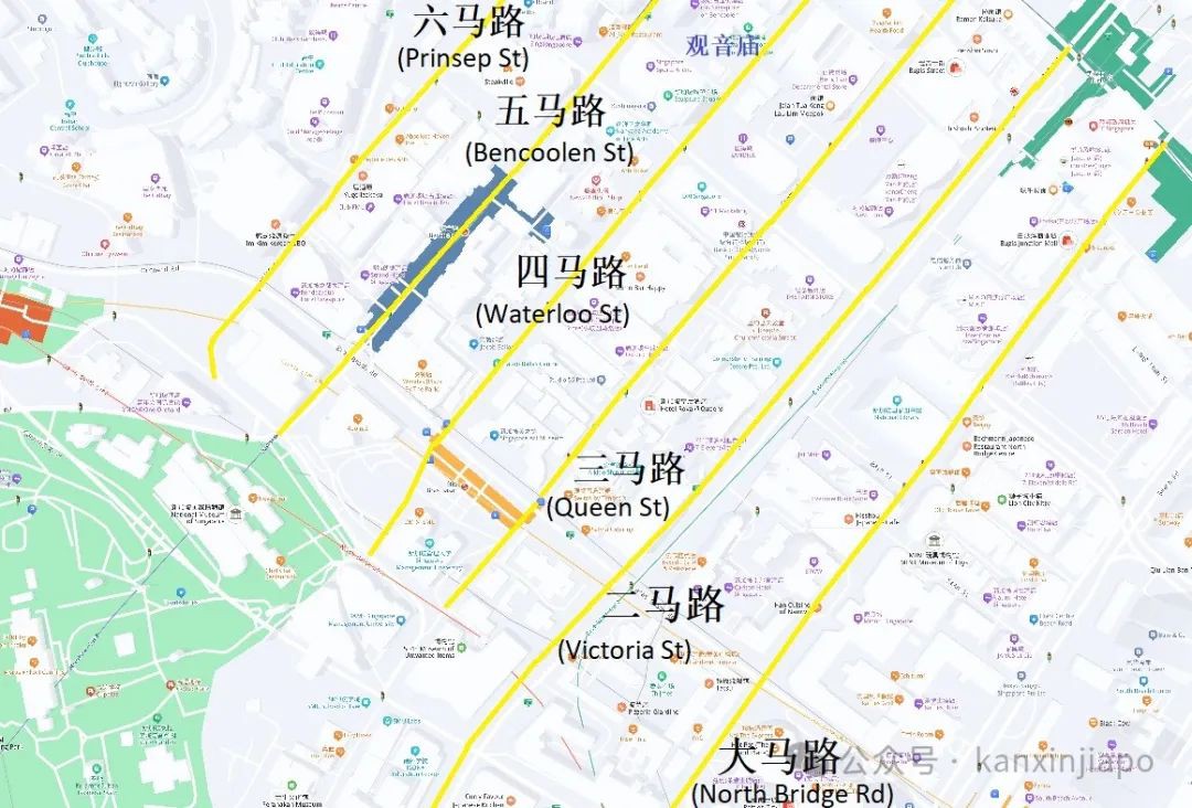 新加坡和上海按数字排列的马路，有惊人的相似之处