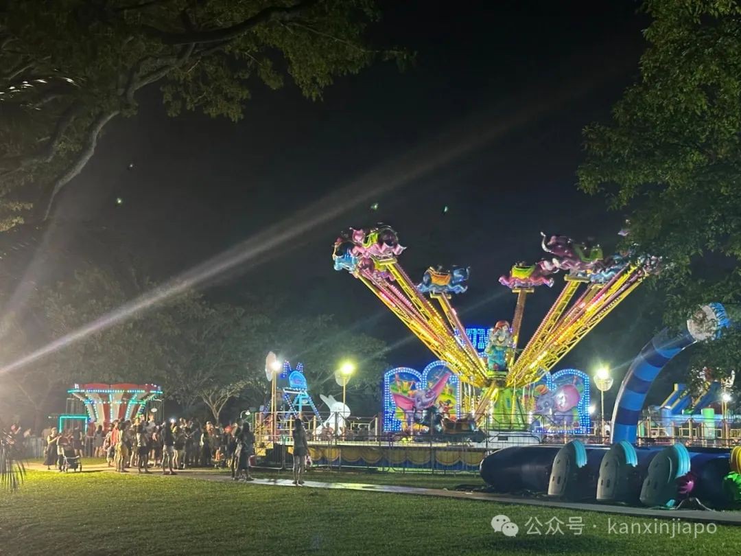 裕廊湖灯会活动精彩纷呈,尚达曼总统亲临现场