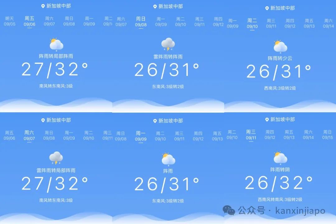 大中午的新加坡把我冻感冒了！