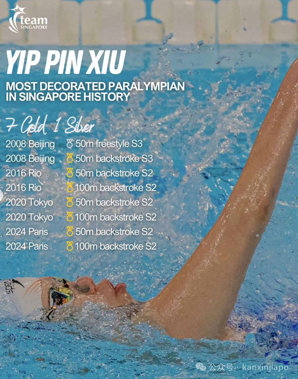 叶品秀巴黎残奥会双金凯旋！新加坡各领导人发文祝贺