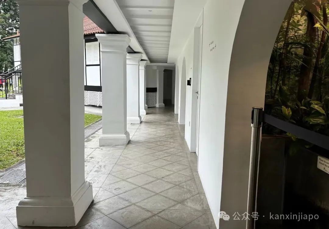 新加坡植物园里典雅大气的黑白屋，原来长这样