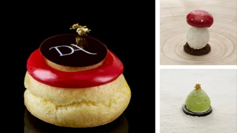 《Gambero Rosso 指南》中意大利甜点的分布：近七百家大型糕点店，但排名第一的是阿维利亚纳的达尔马索 (Dalmasso)