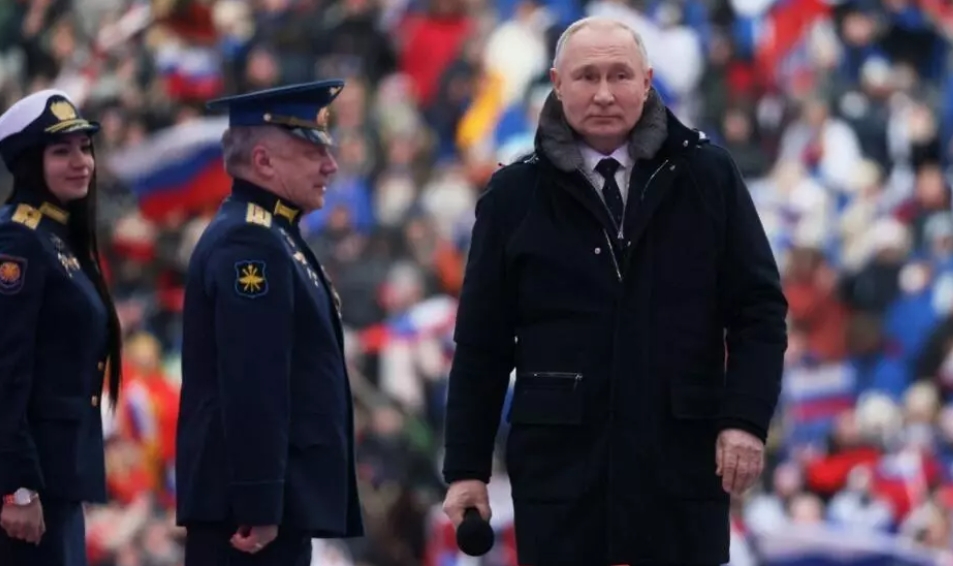 普京：乌克兰冲突升级的方针与击败俄罗斯的意愿有关